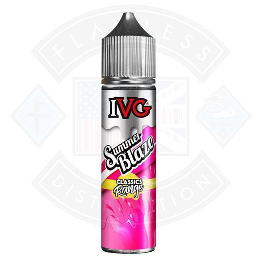 IVG Classics Range - Summer Blaze 0mg 50ml Shortfill - Flawless Vape Shop