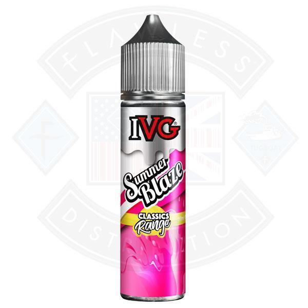 IVG Classics Range - Summer Blaze 0mg 50ml Shortfill - Flawless Vape Shop