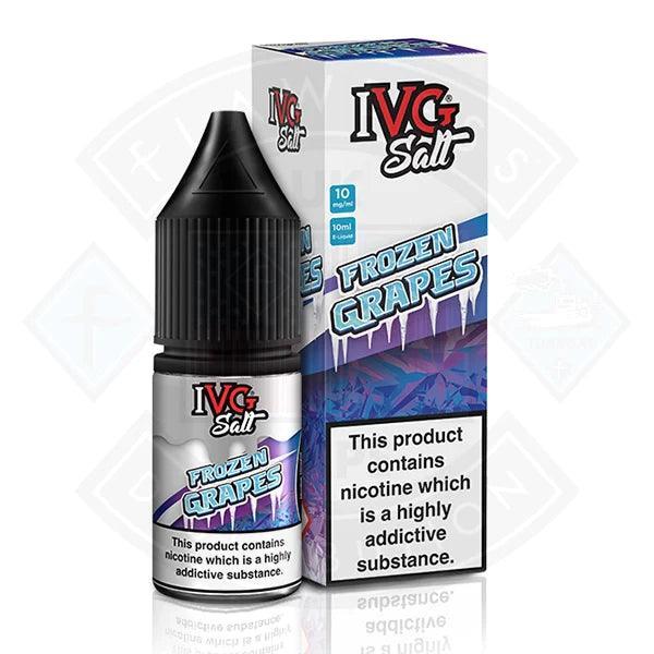 IVG Frozen Grapes Nic Salt 10ml - Flawless Vape Shop