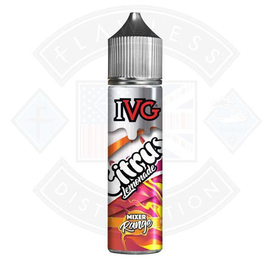 IVG Mixer Range - Citrus Lemonade 50ml 0mg shortfill e-liquid - Flawless Vape Shop