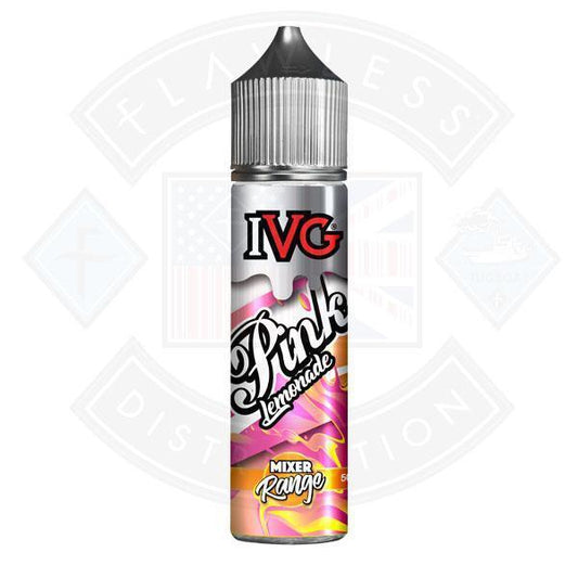 IVG Mixer Range - Pink Lemonade 50ml 0mg shortfill e-liquid - Flawless Vape Shop