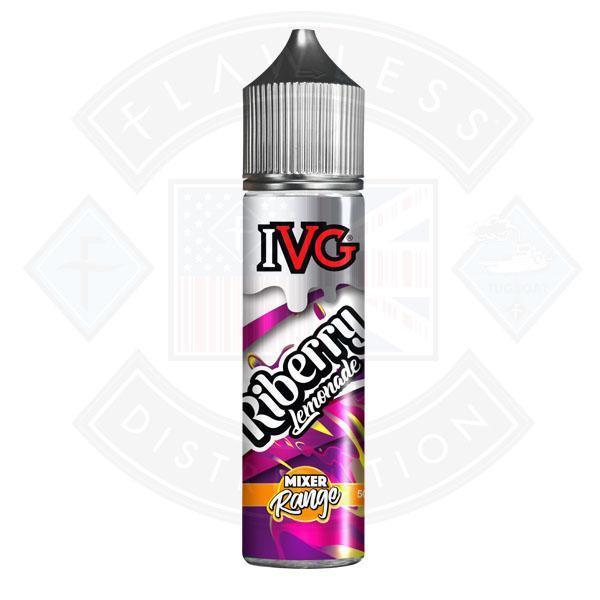 IVG Mixer Range - Riberry Lemonade 50ml 0mg shortfill e-liquid - Flawless Vape Shop