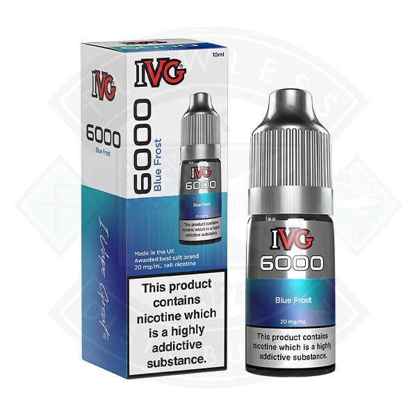 IVG Salt 6000 - Blue Frost 10ml - Flawless Vape Shop