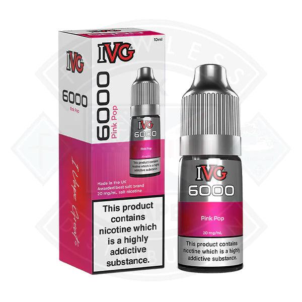 IVG Salt 6000 - Pink Pop 10ml - Flawless Vape Shop