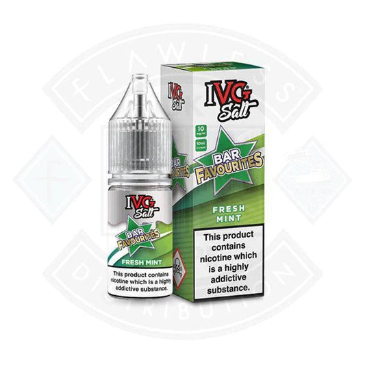 IVG Salt Bar Favourites Fresh Mint Nic Salt - Flawless Vape Shop