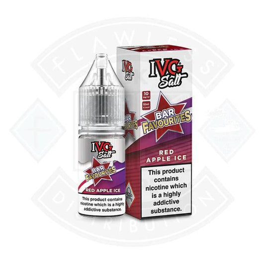 IVG Salt Bar Favourites Red Apple Ice Nic Salt - Flawless Vape Shop