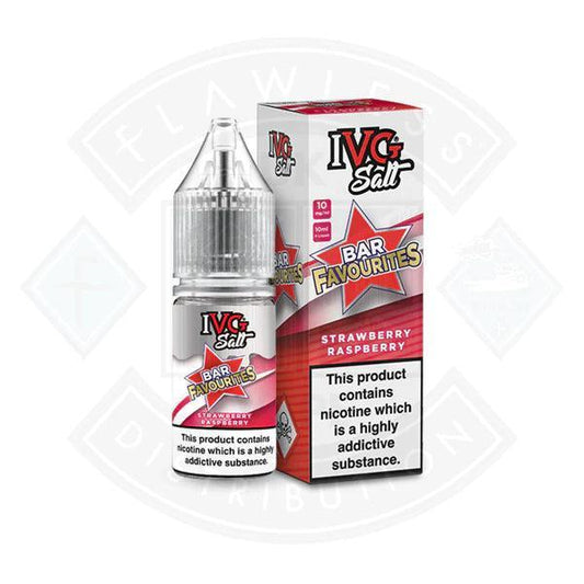 IVG Salt Bar Favourites Strawberry Raspberry Nic Salt - Flawless Vape Shop