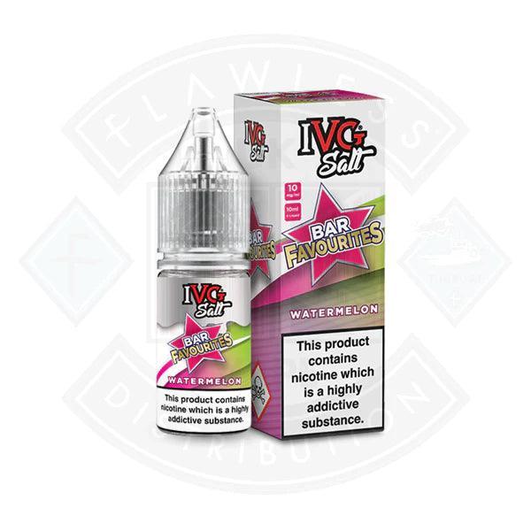 IVG Salt Bar Favourites Watermelon Nic Salt - Flawless Vape Shop