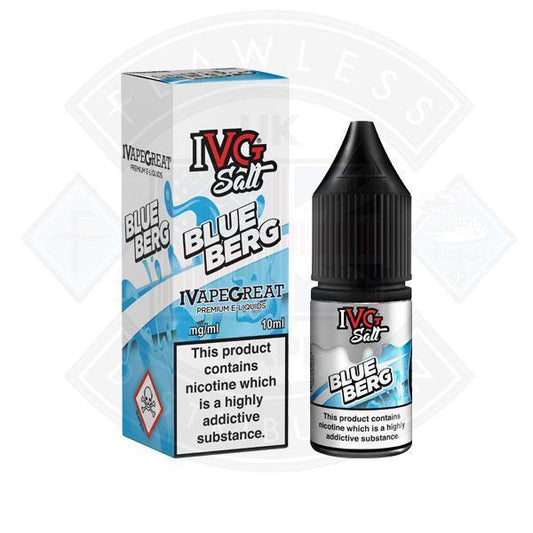 IVG Salt Blue Berg 10mg 10ml - Flawless Vape Shop