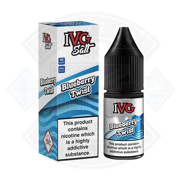 IVG Salt - Blueberry Twist 10ml - Flawless Vape Shop