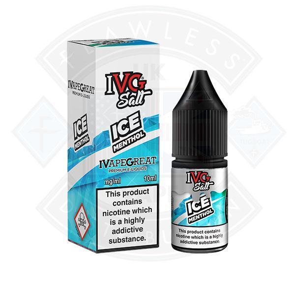 IVG Salt Ice Menthol 10mg 10ml - Flawless Vape Shop