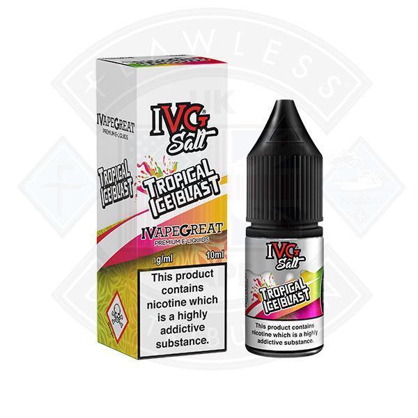 IVG Salt Tropical Ice Blast 10mg 10ml - Flawless Vape Shop