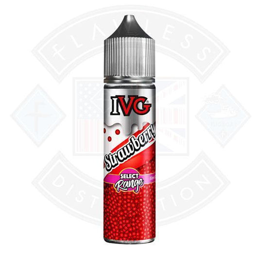 IVG Select Range - Strawberry 0mg 50ml Shortfill - Flawless Vape Shop