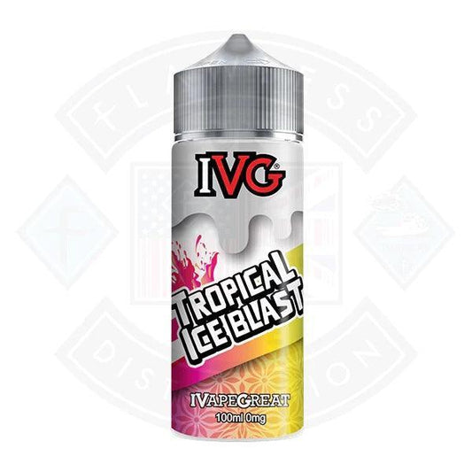 IVG Tropical Ice Blast 0mg 100ml Shortfill - Flawless Vape Shop