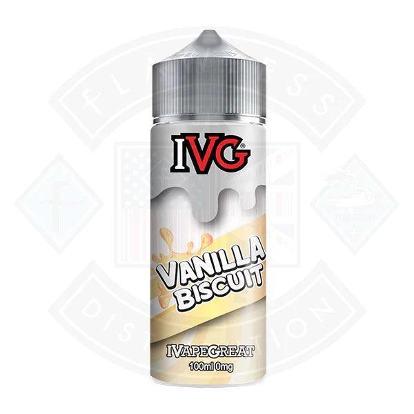 IVG Vanilla Biscuit 0mg 100ml Shortfill - Flawless Vape Shop