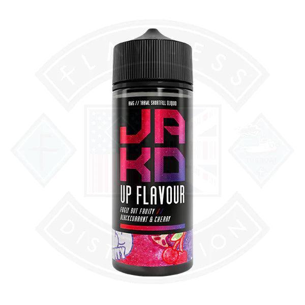 JAK'D Blackcurrant & Cherry 0mg 100ml Shortfill - Flawless Vape Shop