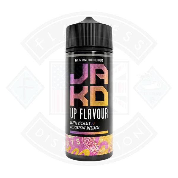 JAK'D Passionfruit Meringue 0mg 100ml Shortfill - Flawless Vape Shop