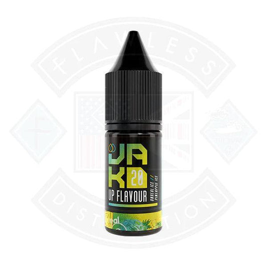 JAK'D Pineapple Ice Nic Salt 10ml - Flawless Vape Shop