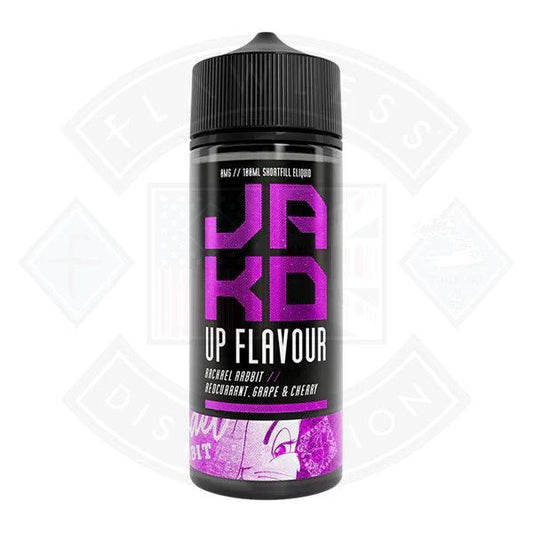 JAKD Rachael Rabbit Redcurrant Grape & Cherry 0mg 100ml Shortfill - Flawless Vape Shop