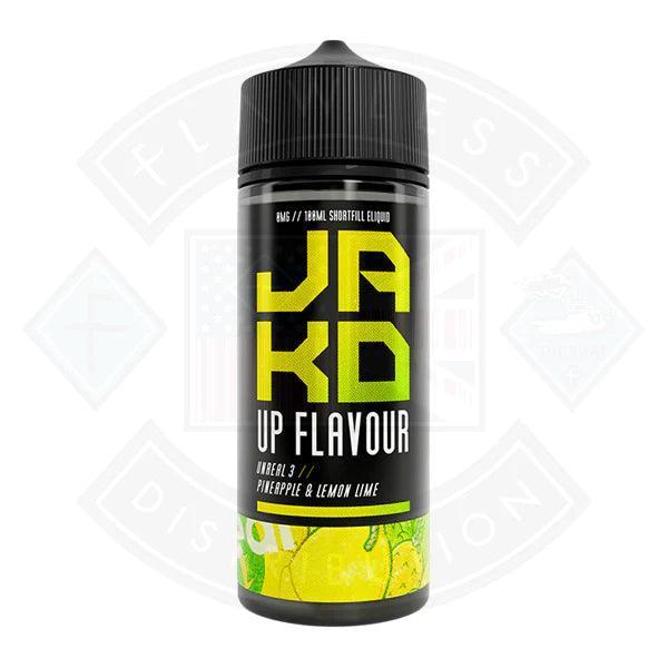 JAKD Unreal 3 Pineapple Lemon & Lime 0mg 100ml Shortfill - Flawless Vape Shop