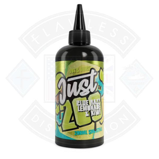 Joe's Juice Just 200 - Blue Razz Lemonade & Kiwi 0mg 200ml Shortfill - Flawless Vape Shop