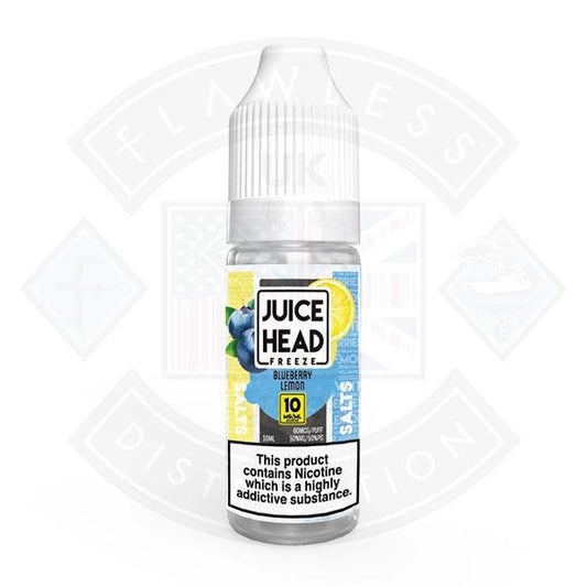 Juice Head Salt Freeze Blueberry Lemon 10ml - Flawless Vape Shop