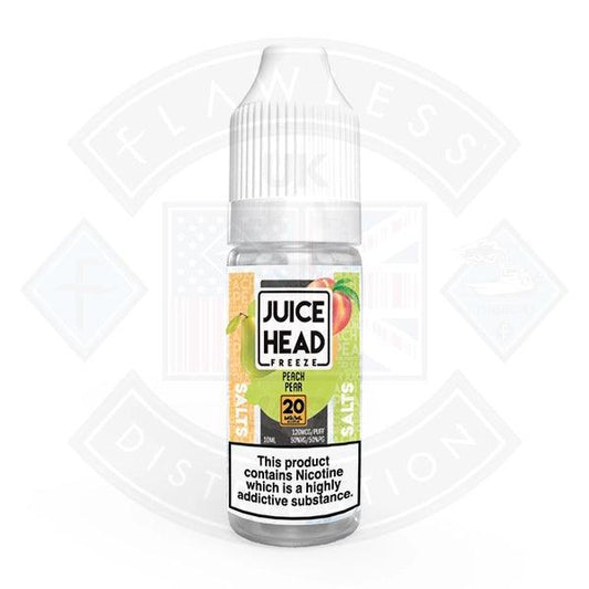 Juice Head Salt Freeze Peach Pear 10ml - Flawless Vape Shop