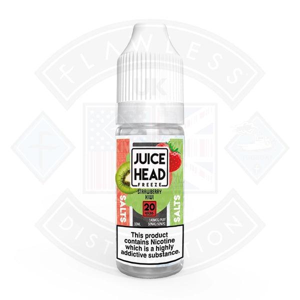 Juice Head Salt Freeze Strawberry Kiwi 10ml - Flawless Vape Shop