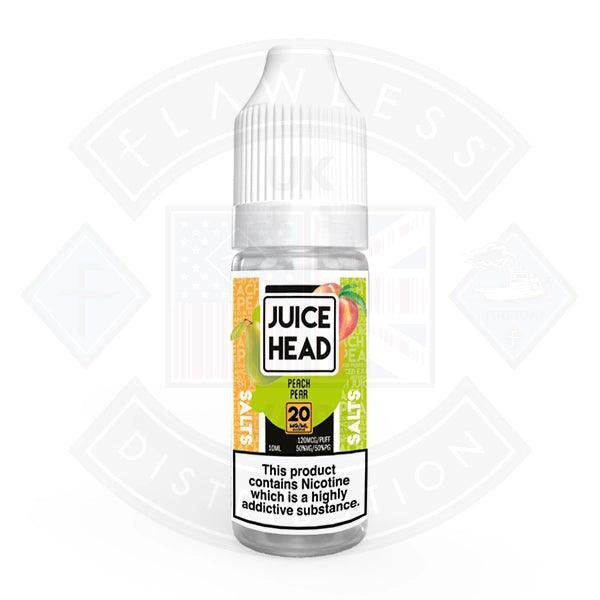 Juice Head Salt Peach Pear 10ml - Flawless Vape Shop