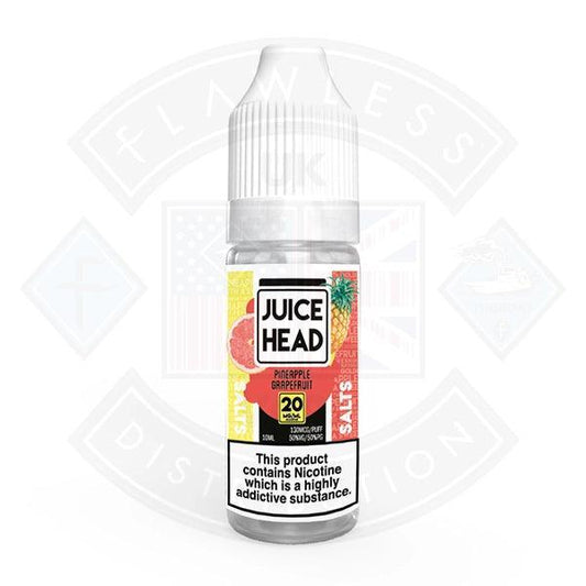 Juice Head Salt Pineapple Grapefruit 10ml - Flawless Vape Shop