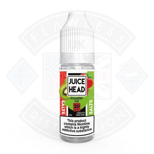 Juice Head Salt Strawberry Kiwi 10ml - Flawless Vape Shop