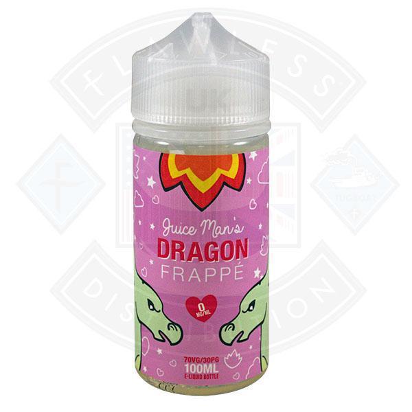 Juice Man - Dragon Frappe 0mg 80ml Shortfill E-Liquid - Flawless Vape Shop