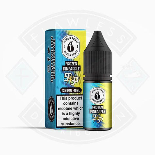 Juice N Power 50:50 Frozen Pineapple 10ml - Flawless Vape Shop