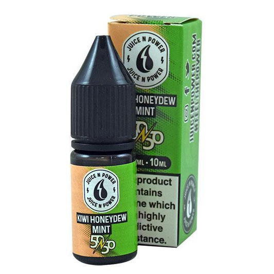 Juice N Power 50:50 Kiwi Honeydew Mint 10ml - Flawless Vape Shop