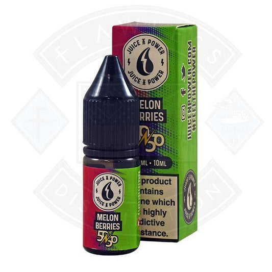 Juice N Power 50:50 Melon Berries 10ml - Flawless Vape Shop