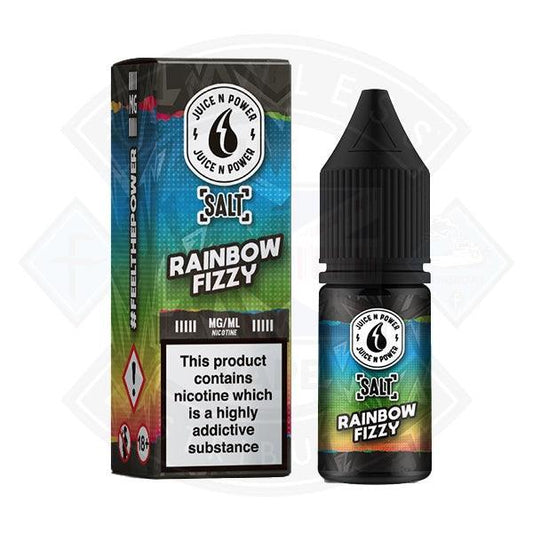 Juice N Power Fizzy Rainbow Salt 11mg 10ml - Flawless Vape Shop