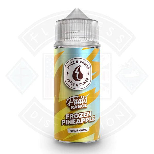 Juice N Power Frozen Pineapple 0mg 100ml Shortfill - Flawless Vape Shop