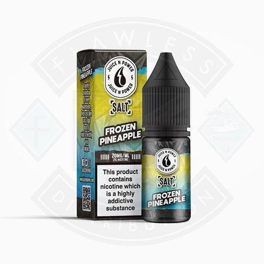 Juice N Power Frozen Pineapple Salt 10ml - Flawless Vape Shop