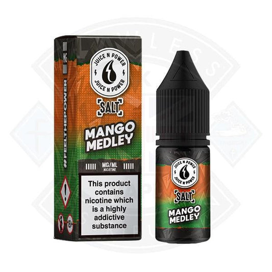 Juice N Power Mango Medley Salt 11mg 10ml - Flawless Vape Shop