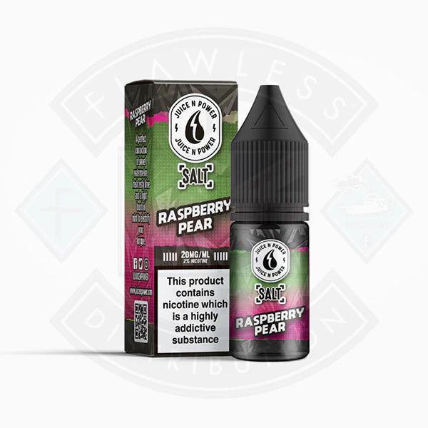 Juice N Power Raspberry Pear Salt 10ml - Flawless Vape Shop