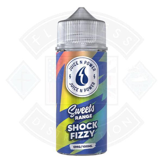 Juice N Power Shock Fizzy 0mg 100ml Shortfill - Flawless Vape Shop