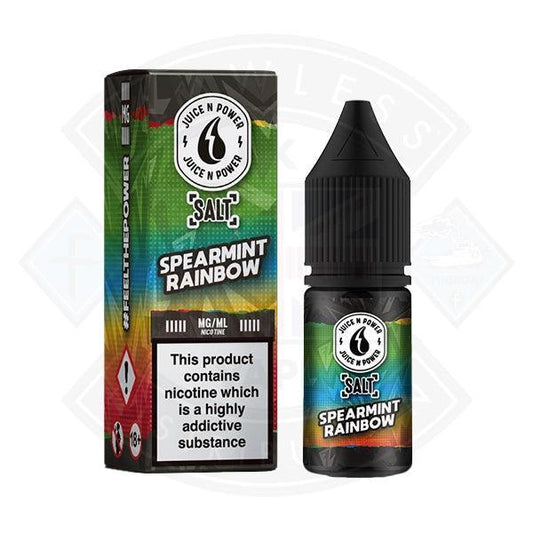 Juice N Power Spearmint Rainbow Salt 20mg 10ml - Flawless Vape Shop