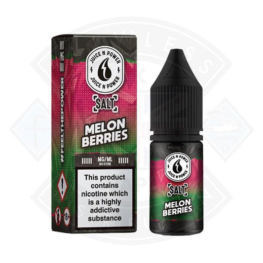 Juice N Power Strike Melon Berries Salt 10ml - Flawless Vape Shop