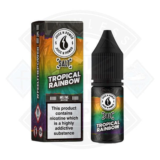 Juice N Power Tropical Rainbow Salt 20mg 10ml - Flawless Vape Shop