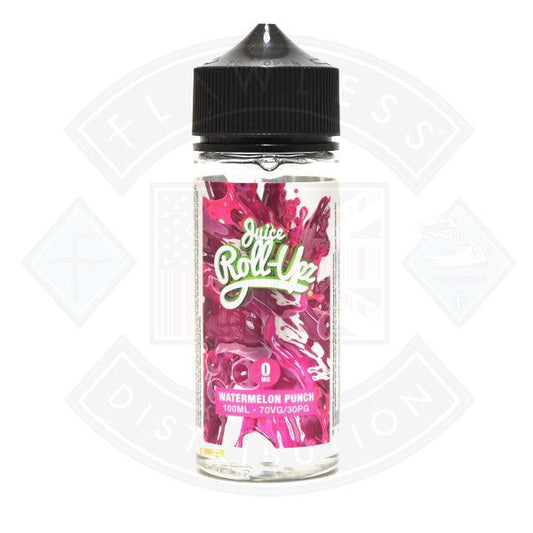 Juice Roll Upz- Watermelon Punch 0mg 100ml Shortfill - Flawless Vape Shop