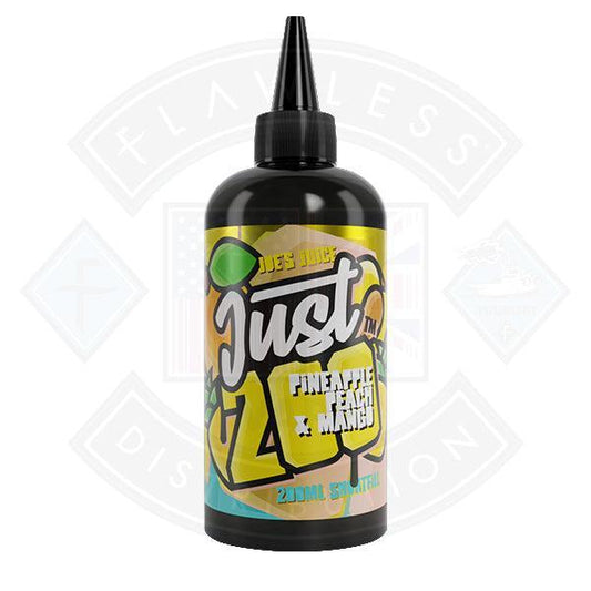 Just 200 by Joe's Juice Pineapple Peach & Mango 0mg 200ml Shortfill - Flawless Vape Shop