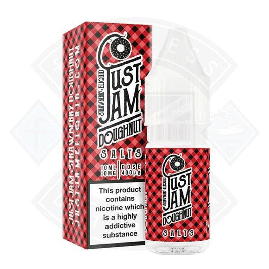 Just Jam Salt Strawberry Doughnut 10ml - Flawless Vape Shop