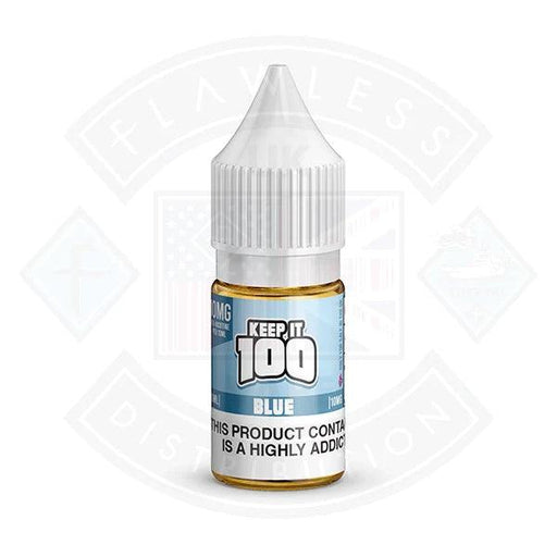 Keep it 100 Blue Nic Salt 10ml - Flawless Vape Shop