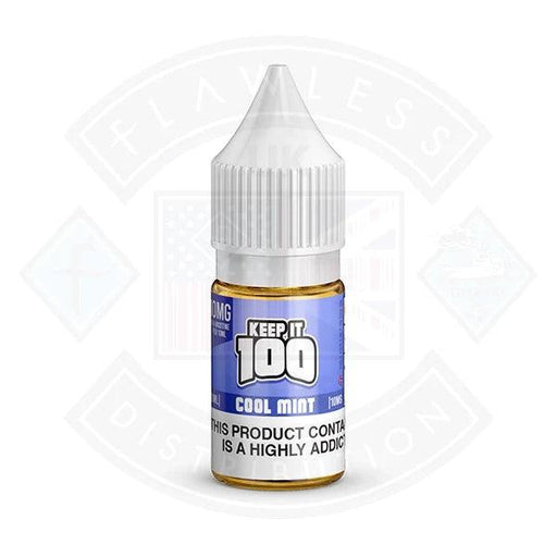 Keep it 100 Cool Mint Nic Salt 10ml - Flawless Vape Shop