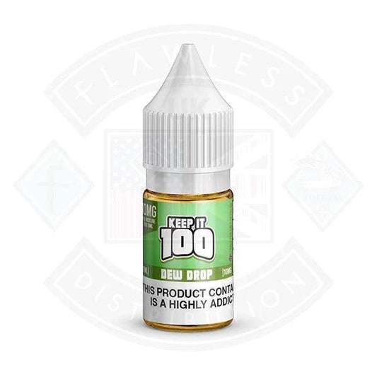 Keep it 100 Dew Drop Nic Salt 10ml - Flawless Vape Shop